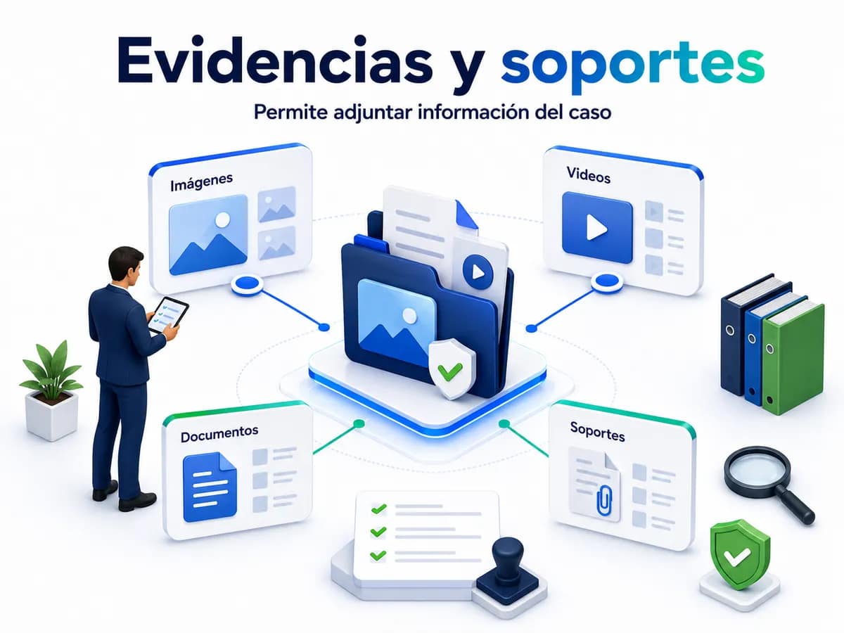 actionflow evidencias y soportes