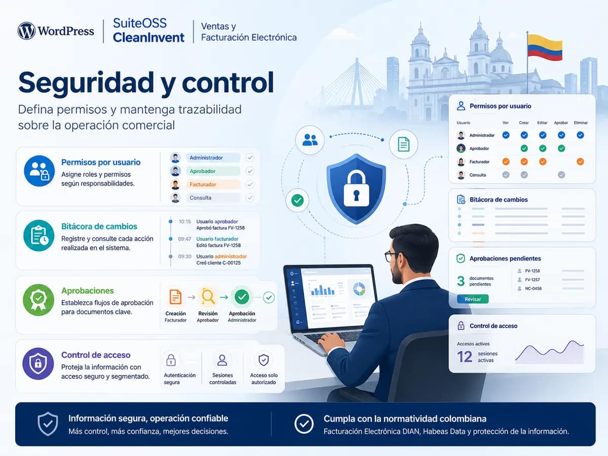 cleaninvent ventas fe seguridad y control