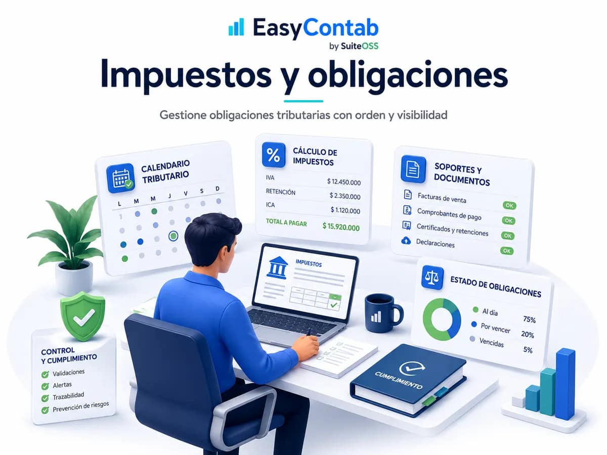 easycontab impuestos y obligaciones
