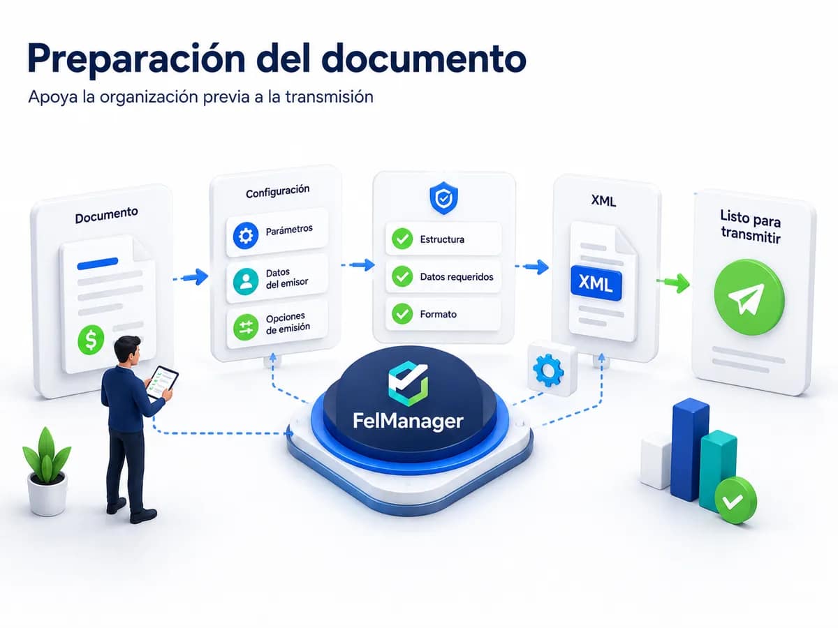 felmanager preparacion documento xml