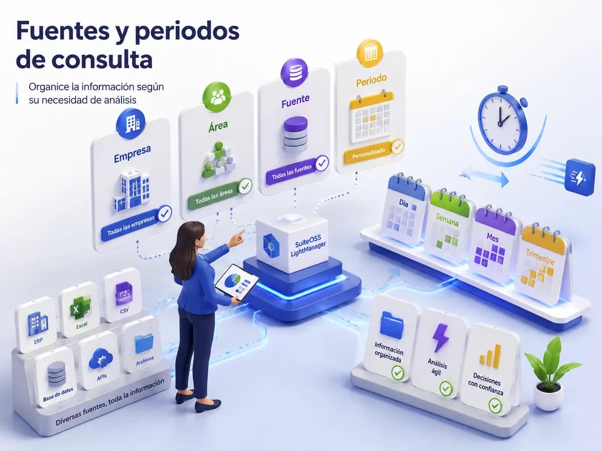 lightmanager fuentes y periodos de consulta