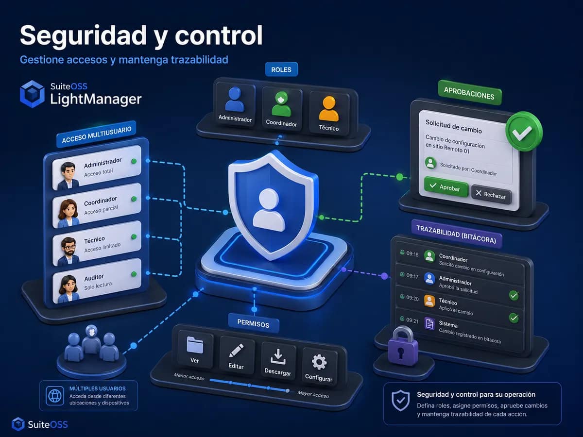 lightmanager seguridad y control