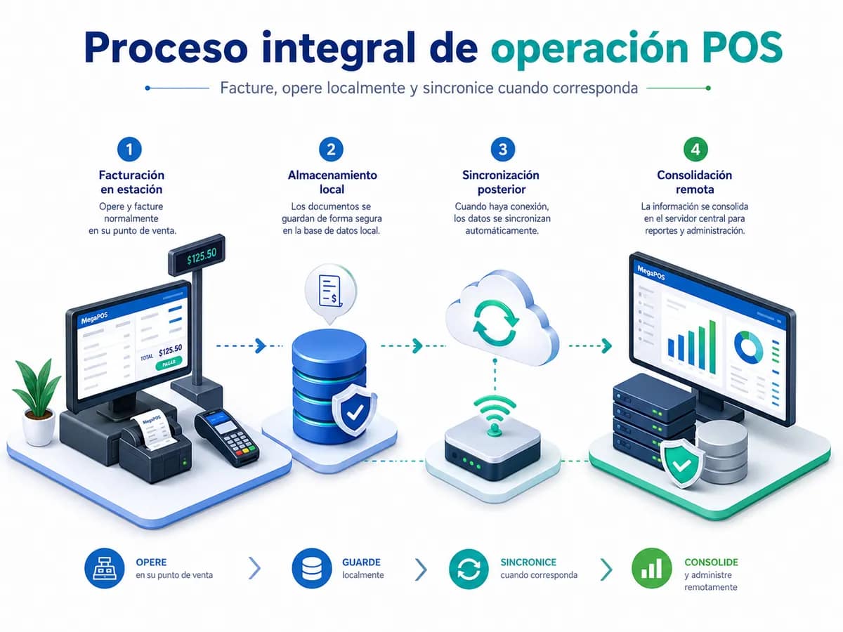 megapos como funciona