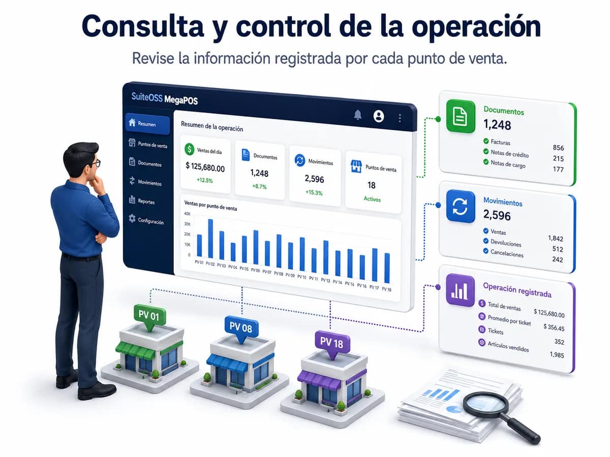 megapos consulta y control de la operacion