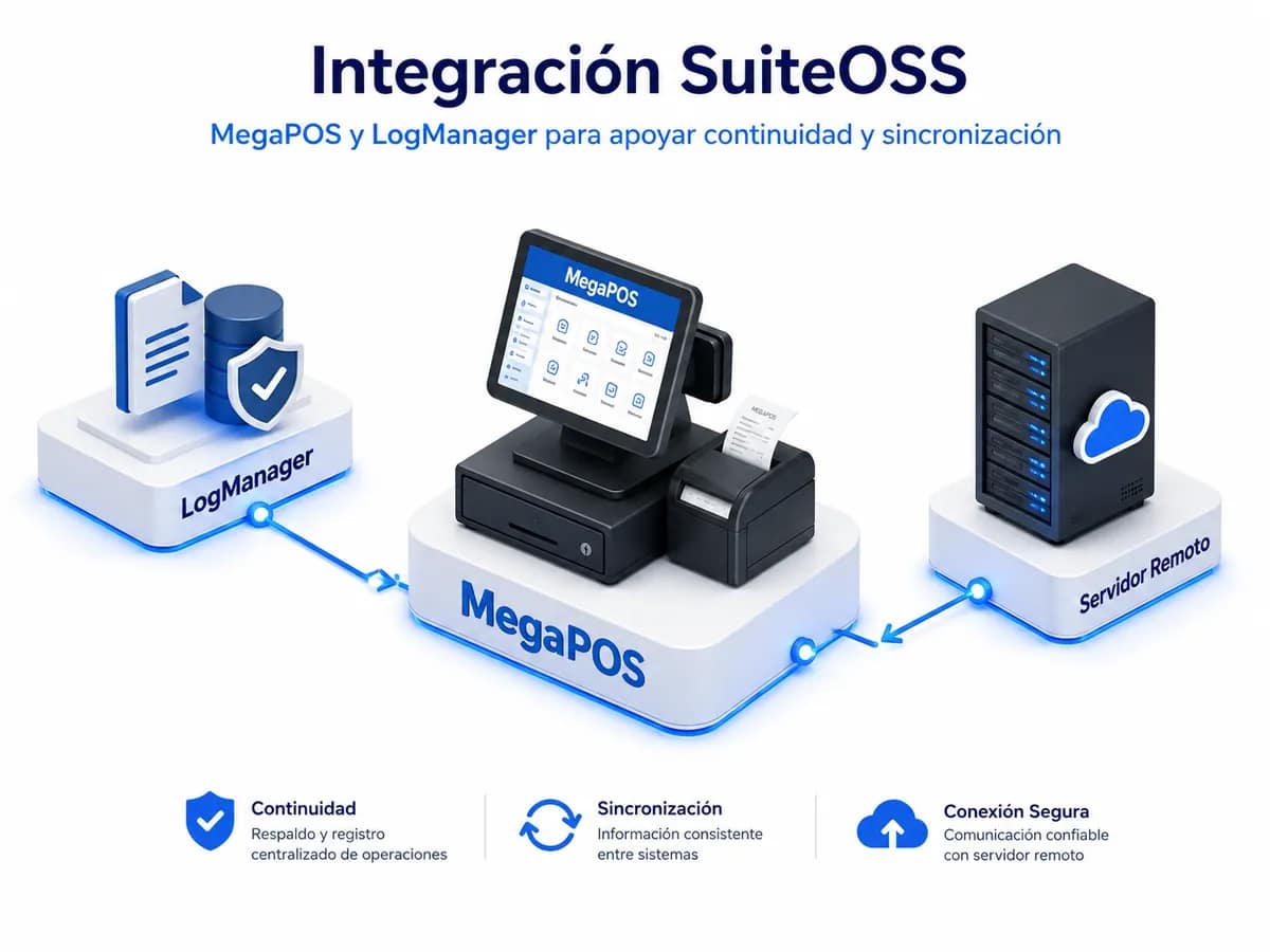 megapos integracion suiteoss