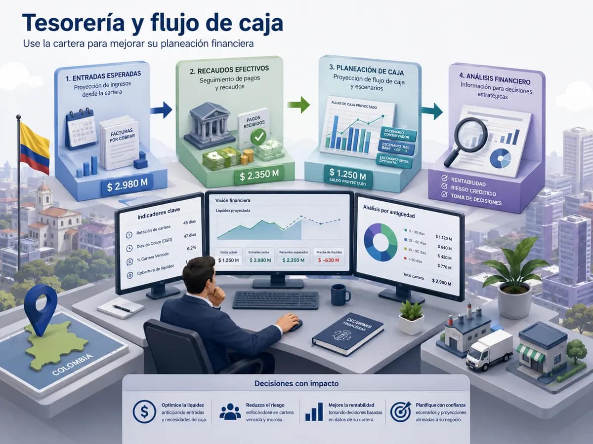 paymentplus cxc tesoreria y flujo de caja