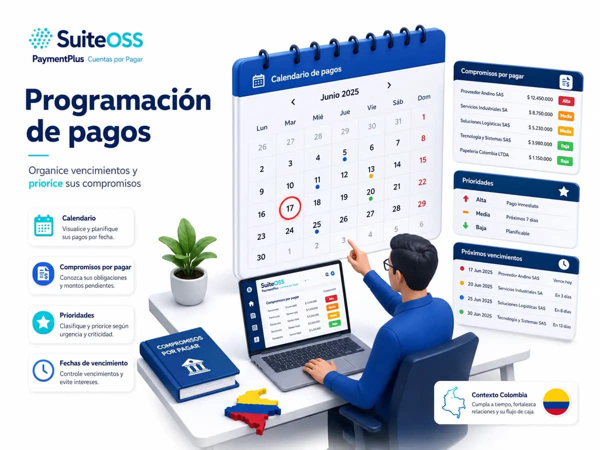 paymentplus cxp programacion de pagos