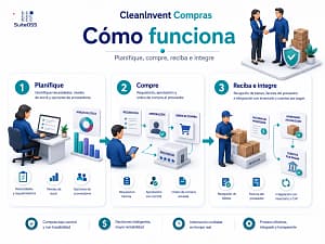cleaninvent compras como funciona
