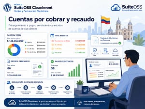 cleaninvent ventas fe cuentas por cobrar y recaudo