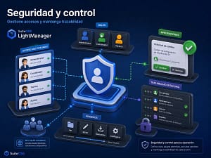lightmanager seguridad y control